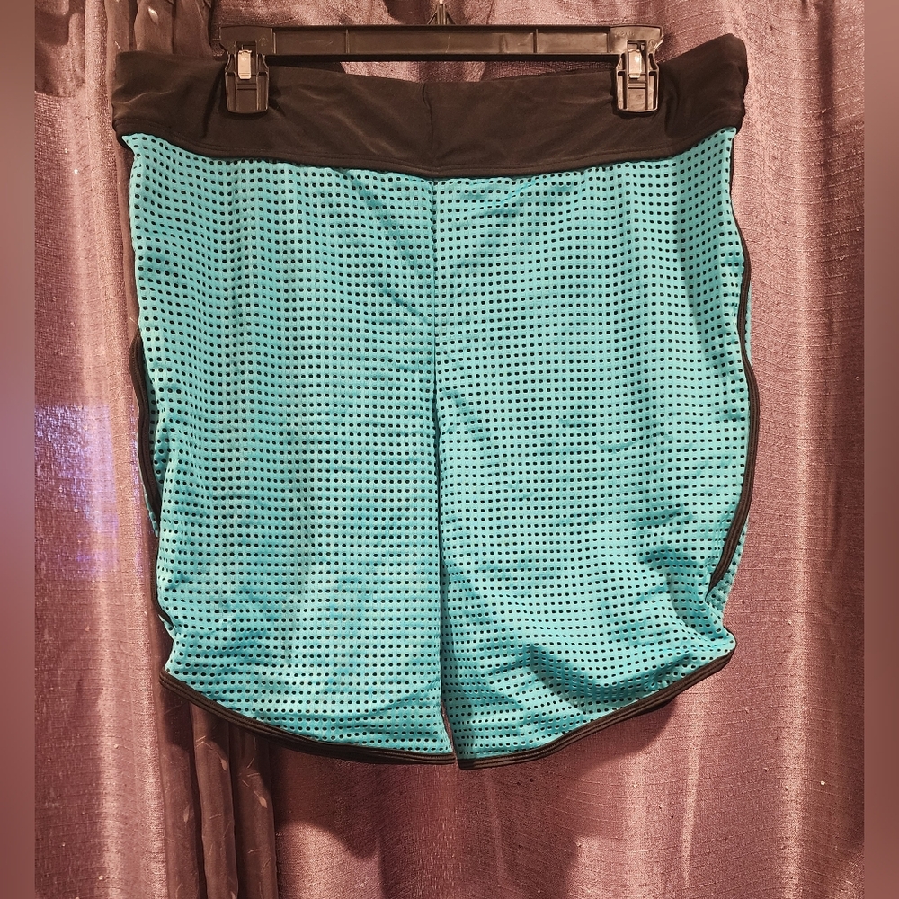 TORRID - NWOT Black & Teal Swim Shorts